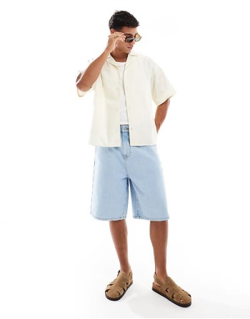 High Quality poplin wide fit shirt