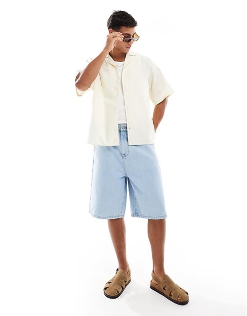High Quality poplin wide fit shirt