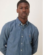 Denim Shirt in navy