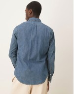 Denim Shirt in navy
