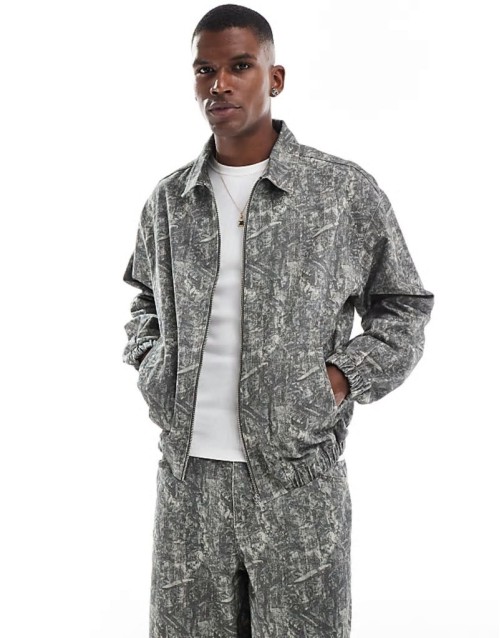 Comfortable camo print co-ord