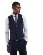 knitted set in blue