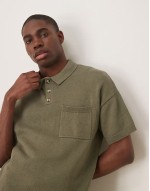 logo knitted set in beige