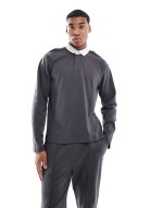 copenhagen sweatshirt co-ord in dark green
