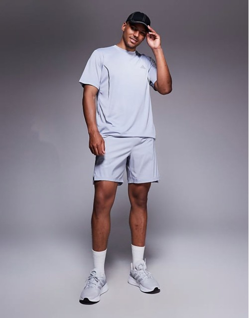 Ron fit skater denim jorts in sand wash
