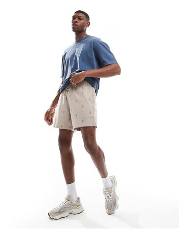 long length corduroy shorts in navy