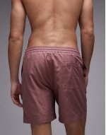 logo swim shorts in beige