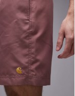 logo swim shorts in beige