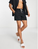 swim shorts in super short length in white