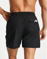 swim shorts in super short length in white
