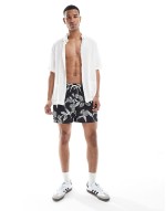 Comfortable swim short in blue