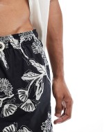 Comfortable swim short in blue
