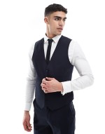 High Quality slim suit in dark navy