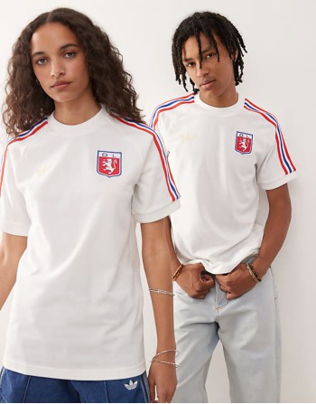 Football Olympique Lyonnais 75 t-shirt in white