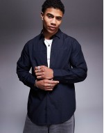 logo shirt in navy